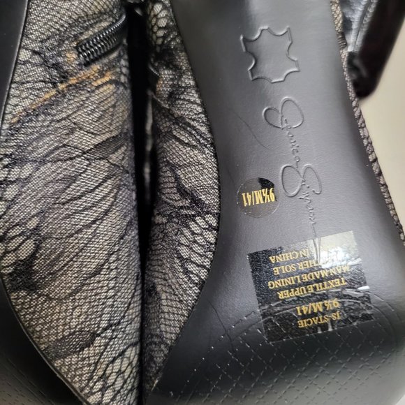 Jessica Simpson Nude Lace Bootie - Picture 8 of 8